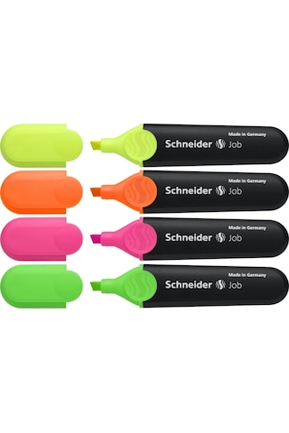 Schneider Electric Schneıder Işaretleme Kalemi 1-4,5 Mm Canlı Renkler 4'lü Set Sarı