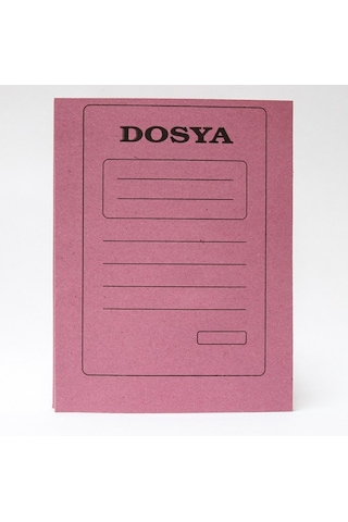 Sert Kırtasiye Tam Kapak Dosya 50'li Paket