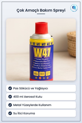 Genel Bakım Spreyi 400 Ml Çok Amaçlı Pas Sökücü Yağlayıcı Su İtic