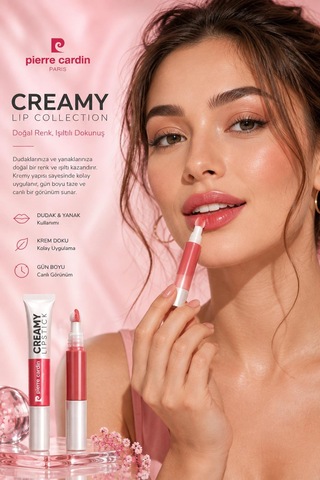 Pierre Cardin Creamy Lipstick Perfect Pink 003 00