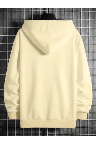 Altamira Erkek Baskılı Oversize Kapşonlu Sweatshirt 001