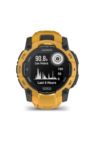 Garmin Instinct 3 - 45 MM Turuncu Gri (Distribütör Garantili)