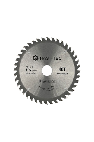 185 Mm Ahşap & Sunta Kesici Testere T.c.t Saw Blade Ø185x1.3x30 Mm 40t