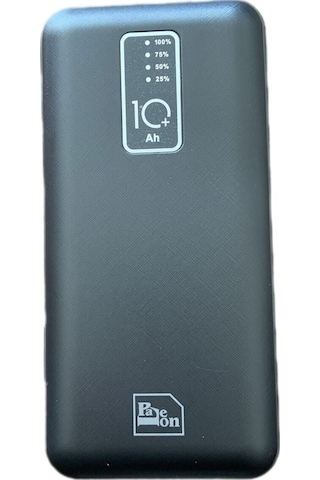 Çoklu Kablolu Powerbank 10000 Mah Siyah