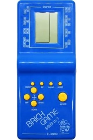 Nostaljik Lezzetler Nostaljik El Atarisi Tetris Mavi