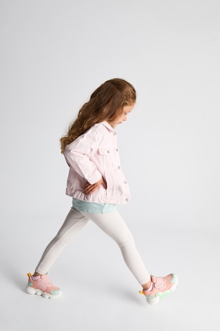 Vicco Gum Işıklı Kız Bebek Pudra Spor Ayakkabı Pudra