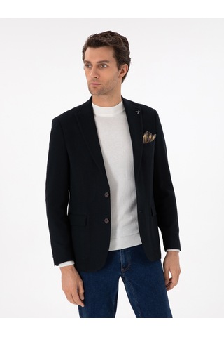 Cacharel Yeşil Slim Fit Ceket Yesıl