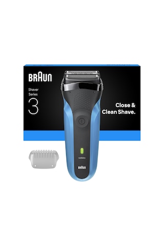 Braun Series 3 Elektrikli Tıraş Makinesi, Islak Ve Kuru, 310s 1 Saat