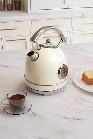 Fressi FR-KT06 1.8 L Isı Göstergeli Retro Kettle Su Isıtıcısı