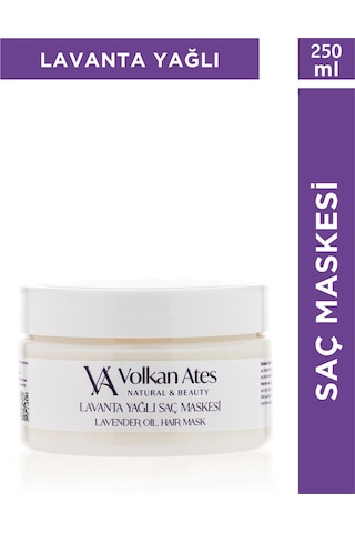 Volkan Ates Natural & Beauty Lavanta Yağlı Saç Maskesi 250 ML