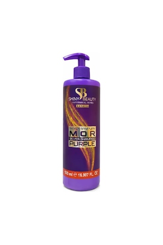 Shıny Beauty Mor Şampuan 500 Ml X 2 Adet Tüm Saçlar