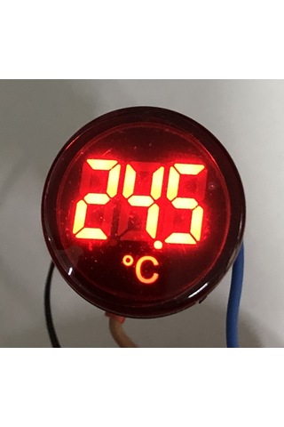 22 Mm Led Termometre