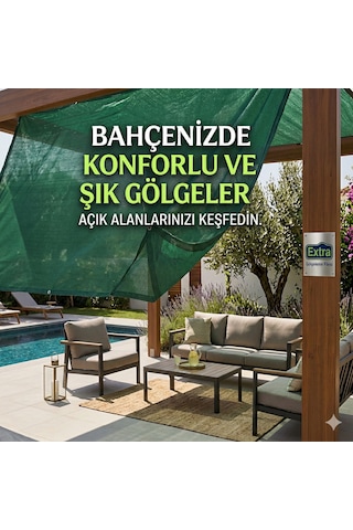 Extra Gölgeleme Filesi %40 - 30 Gr/m2 Yeşil
