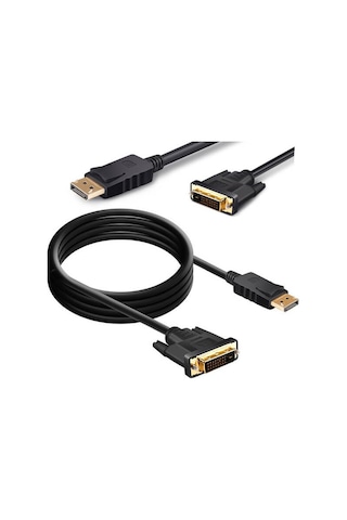 Displayport To Dvi Display Port Dvi Kablo 1.8M