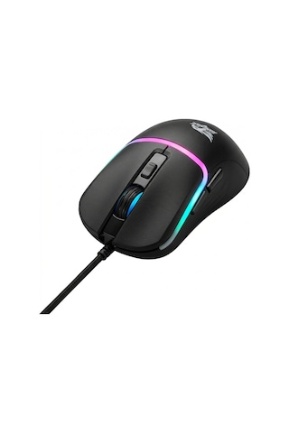 Rgb Gaming Kablolu Mouse Siyah 725 Optik Sensörlü Yüksek Hassasiyetli Makrolu Ergonomik Örgü Kablo Diğer
