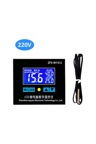 Konesam Dijital Sıcaklık Kontrol Cihazı: 0.1 C Hassasiyetli Mikroişlemci Tabanlı, 220v, -50 C 110 C Aralığında Ekranlı Termostat