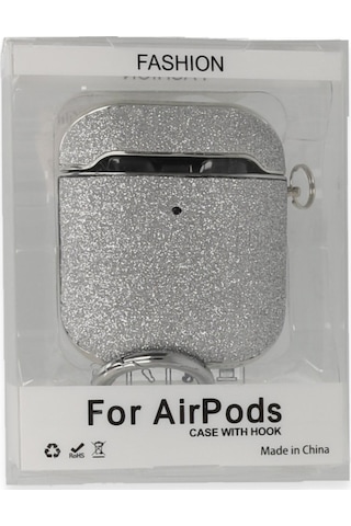 Newface Apple Uyumlu Airpods 2 2.nesil Spell Simli Kılıf - Gümüş
