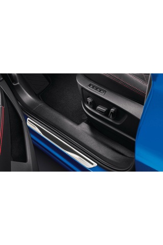 Universal Araç Kapı Eşiği Karbon Krom  4 Parça