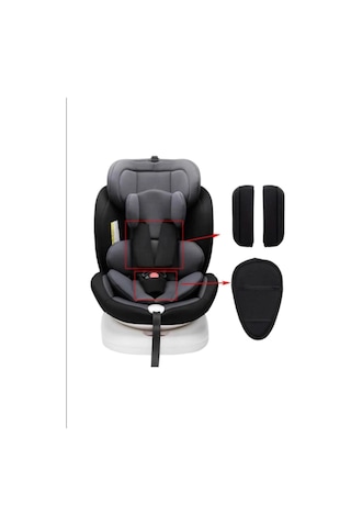 Oto Koltuğu Kemeri Yumuşatıcı Bebek Arabası Kemer Pedi 3lü Kemer Seti