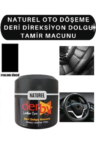 Derby Natural Deri Döşeme Çatlak Dolgu Tamir Macunu Derby Natural Deri Döşeme Çatlak Dolgu Tamir Macunu