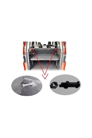 Yok Yok Oto Ford Courier Pandizot Tutucusu Ayağı Demir 2013-2020 1 Adet
