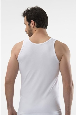 Faal 131x2 Erkek 2'li Penye Ribana Askılı Atlet-beyaz Beyaz