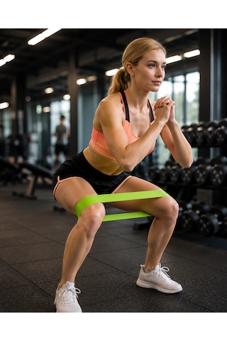 Znv Zenvia Mey İthalat Pilates Ve Fitness Direnç Bandı Egzersiz İçin Esnek Güçlendirme Lastiği Znv2025 Cmn