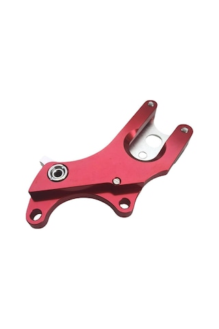 Dinosaurs Mtb Bisiklet Disk Fren Braketi Adaptörü Montaj Ön Tutucu Bisiklet Dönüşüm Kırmızı Altın