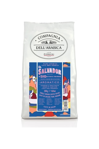 Caffe Corsini El Salvador %100 Arabica Çekirdek Kahve 250 G