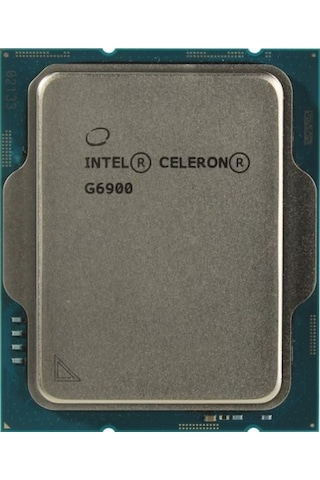 Intel Celeron G6900 3.4 GHz LGA1700 4 MB Cache 46 İşlemci Tray