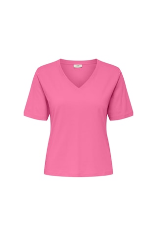 Only Jdy Jdyrex Kadın V Yaka Bluz Kısa Kollu Günlük Pembe