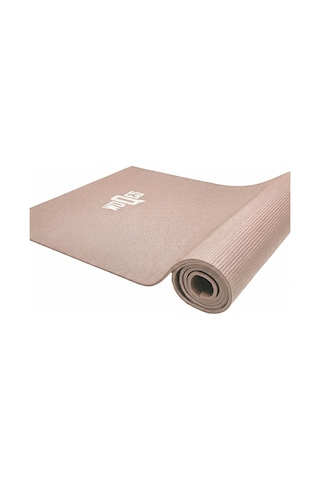 Woqes Egzersiz Matı 5mm Kalınlık 173x61 Cm Kaymaz Pilates Ve Fitness Matı Gri-kahve Kahverengi
