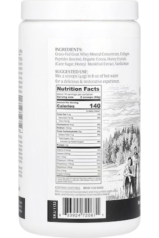 Clean Minerals With Collagen Peptides Hot Cocoa 675 G