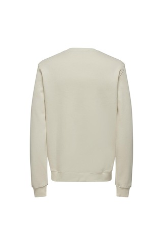Only & Sons Onsconnor Authentıc Reg Crew Neck Sweat Krem 22030625 001