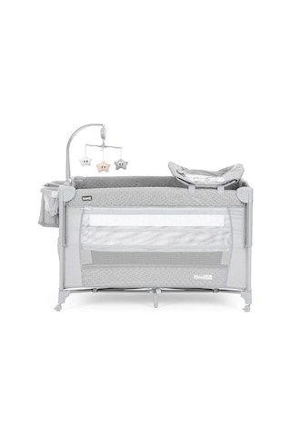 Momside Oyun Parkı Ve Park Yatağı 70 X 110 - Açık Gri Momside Oyun Parkı Ve Park Yatağı 70 X 110 - Açık Gri