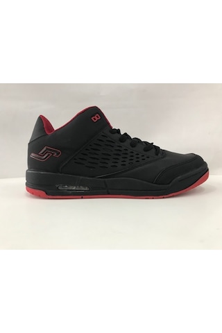 Jump 19629 A Black Red Memory Foam Basketbol Siyah
