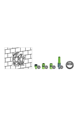 Hortum Seti Duvar Monteli Tambur 15mt 1/2 Rm Dy62215b