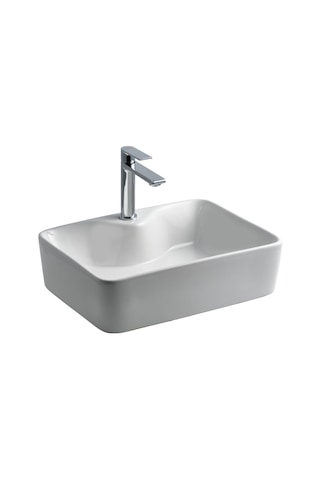 Lena E-5405 Tezgah Üstü Porselen Lavabo