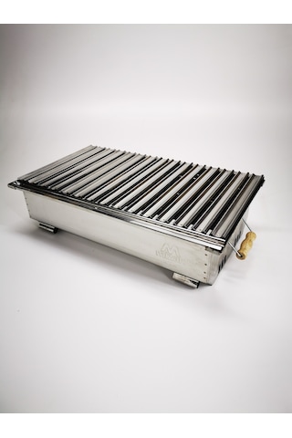 Mizan Marina Grill L Krom Mangal 35 x 60 CM