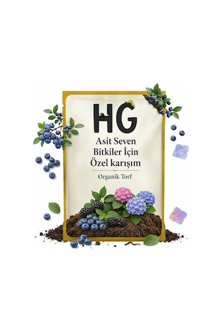 Hg Asit Seven Bikiler İçin Özel Karışım Organik Torf 10 L Hg Asit Seven Bikiler İçin Özel Karışım Organik Torf 10 L
