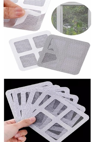 10 Adet Yapışkanlı Kesilerek Kullanılabilir Yırtık Kapı-pencere S