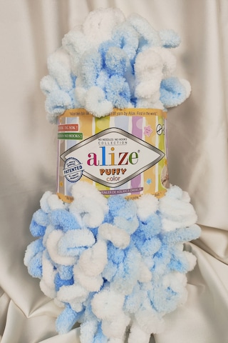 Puffy Color Ebruli El Örgü İpi 100gr. 9mt. 5'li Paket - Renk: 5865 Puffy Color Ebruli El Örgü İpi 100gr. 9mt. 5'li Paket - Renk: 5865