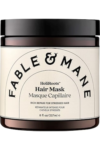 Fable & Mane Holiroots Hair Mask - Onarıcı Saç Maskesi 237 Ml