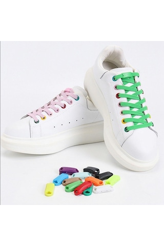 Takbırak Lastikli Ayakkabı Bağcığı, Bağlanmayan Akıllı Bağcık 001