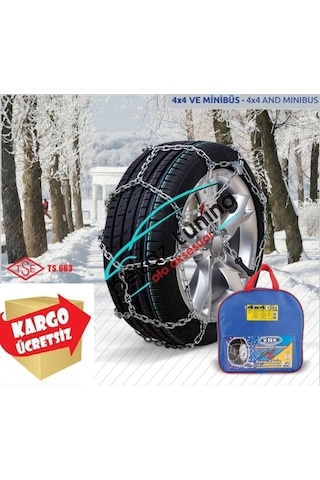 Araç Kar Patinaj Zinciri 4X4-Minibüs 245X65X17