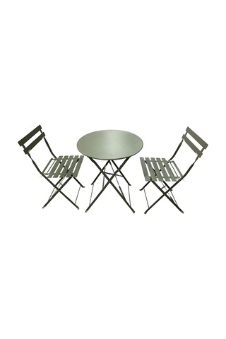 Janco Bistro Set Yeşil