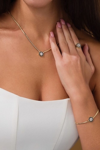 Çağla Set Kolye,yüzük,bileklik T13459