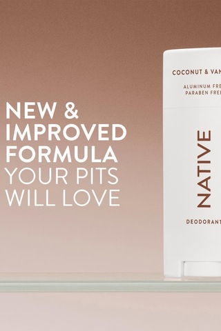 Native Coconut & Vanilla Alüminyumsuz Stick Deodorant 65gr