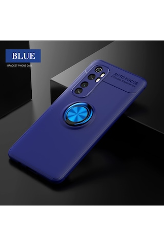 Xiaomi Mi Note 10 Lite Kilif Lens Koruma Standli Yüzüklü Silikon 407286675