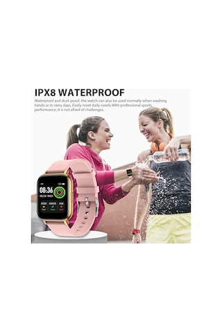 Geeksen 1.69" Dokunmatik Ekran 5 Atm Akıllı Saat (İthalatçı Garantili)